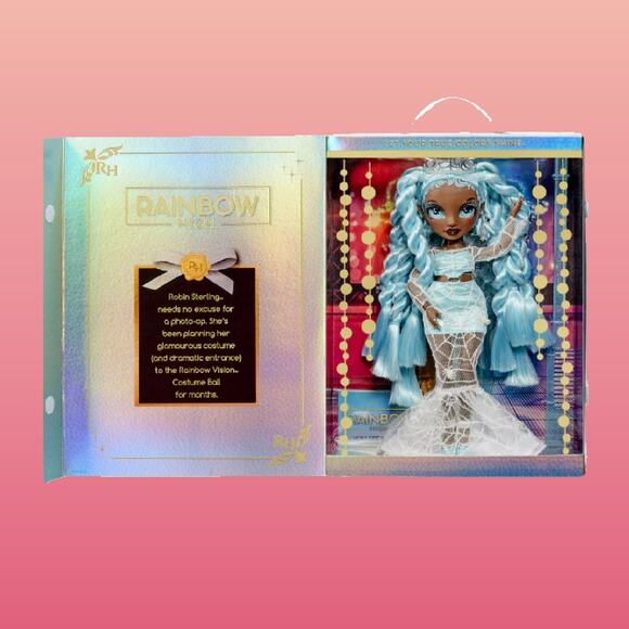 Rainbow Vision Robin Sterling Spider Queen Costume 11 inch Doll with Accessories - Picture 2 of 12